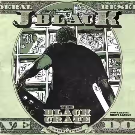 The Crate League The Black Crate Sample Pack (Compositions and Stems) [WAV] - Sample Pack Artwork