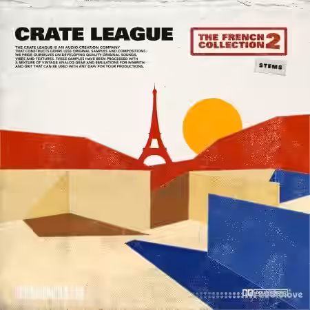 The Crate League The French Collection Vol.2 (Compositions and Stems) [WAV] - Sample Pack Artwork
