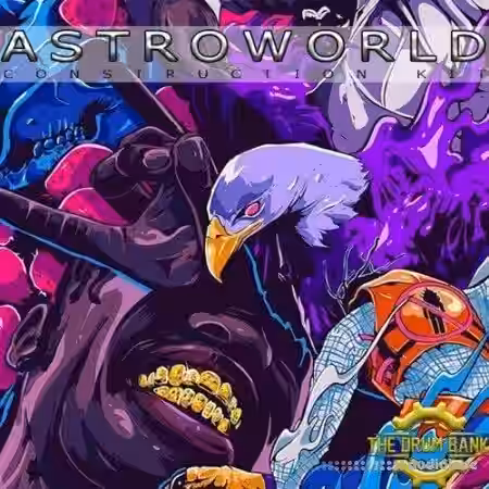 The Drum Bank Astroworld [WAV, MiDi] - Sample Pack Artwork