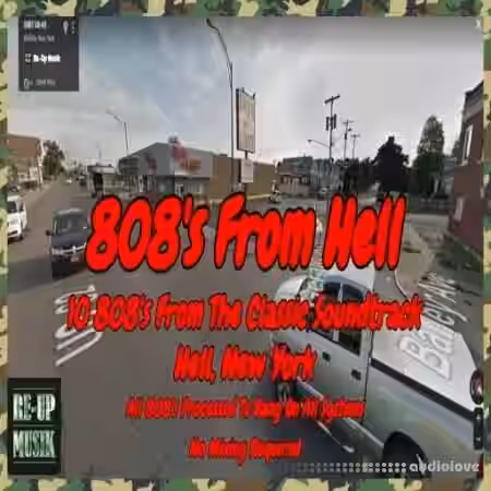 The Hip Hop 808's from Hell [WAV] - Sample Pack Artwork
