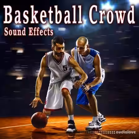The Hollywood Edge Sound Effects Library Basketball Crowd Sound Effects [FLAC] - Sample Pack Artwork