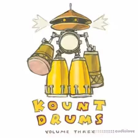 The Kount Kount Drums Vol.3 [WAV] - Sample Pack Artwork