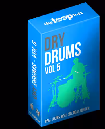 The Loop Loft Dry Drums Vol 5 [MULTiFORMAT] - Sample Pack Artwork