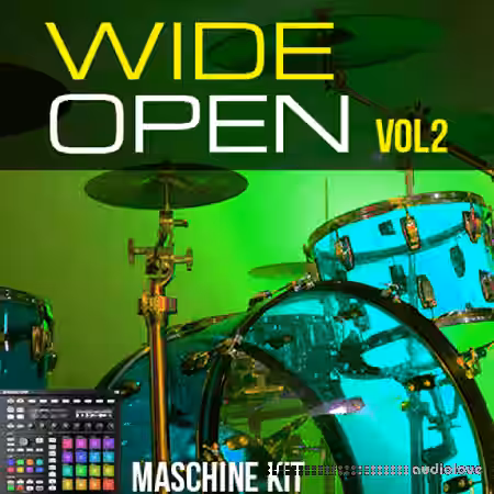 The Loop Loft Maschine Kits Wide Open Drums Vol.2 [Synth Presets, DAW Templates, Maschine] - Sample Pack Artwork
