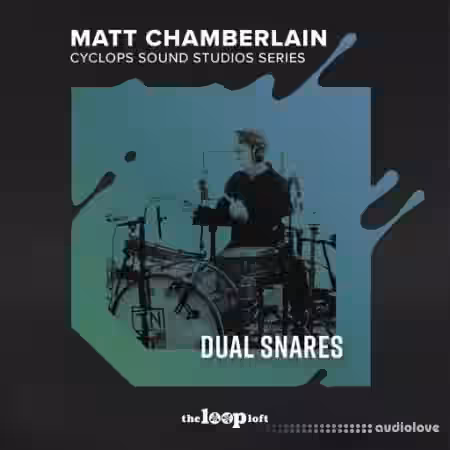 The Loop Loft Matt Chamberlain Cyclops Sound Studio Series Dual Snares [WAV] - Sample Pack Artwork
