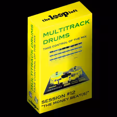 The Loop Loft Multitrack Drums Session #12 The Money Beats [WAV] - Sample Pack Artwork