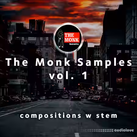 The Monk Beats The Monk Samples Vol.1 (compositions w stems) [WAV] - Sample Pack Artwork