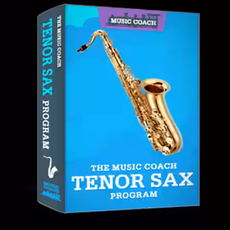 The Music Coach Online Tenor Sax Program [TUTORiAL] - Sample Pack Artwork