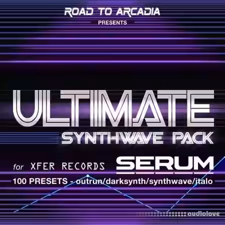 The Patch Bay Road To Arcadia Ultimate Synthwave [Synth Presets] - Sample Pack Artwork