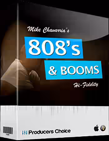 The Producers Choice 808s Kicks and Booms [WAV] - Sample Pack Artwork