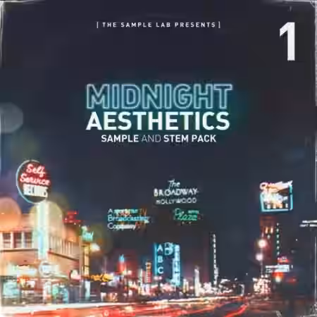 The Sample Lab Midnight Aesthetics Vol.1 (Compositions And Stems) [WAV] - Sample Pack Artwork