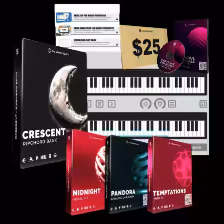 The Sample Select Crescent [WAV, MiDi, Synth Presets] - Sample Pack Artwork