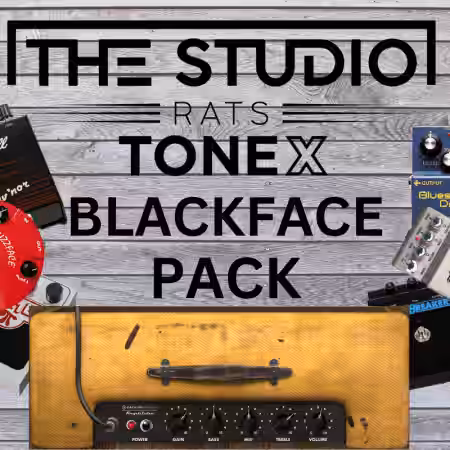 The Studio Rats TONEX Blackface Pack - Sample Pack Artwork