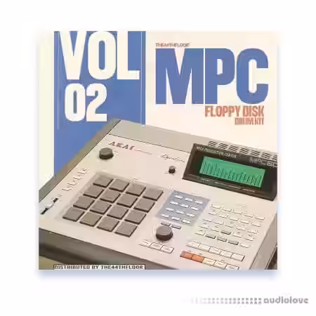 The44thfloor MPC Floppy Disk VOL.II (Drum Kit) [WAV, MiDi] - Sample Pack Artwork