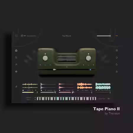 Thenatan Tape Piano 2 v2.0.0 Regged [WiN, MacOSX] - Sample Pack Artwork