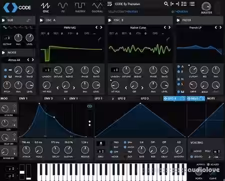 Thenatan Thenatan Xfer Records CODE + - Sample Pack Artwork