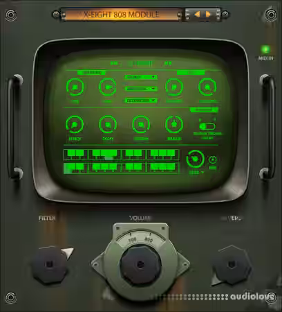 Thenatan X-Eight 808 VST v1.0 [WiN, MacOSX] - Sample Pack Artwork