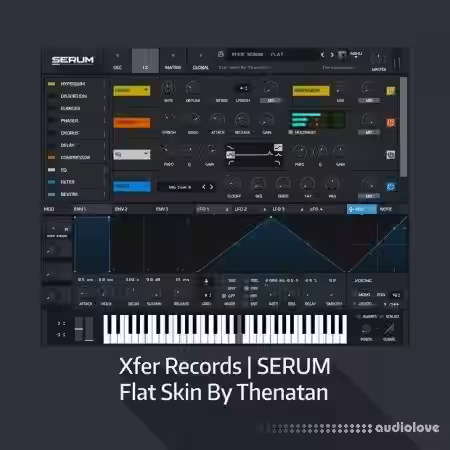 Thenatan Xfer Records Flat - Sample Pack Artwork