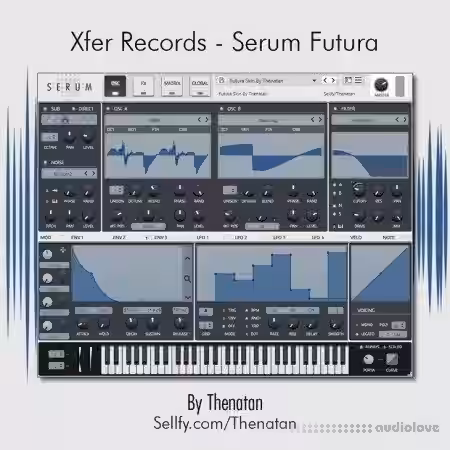 Thenatan Xfer Records Futura - Sample Pack Artwork