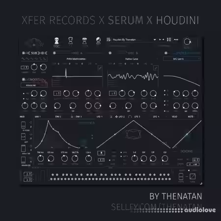 Thenatan Xfer Records Houdini - Sample Pack Artwork