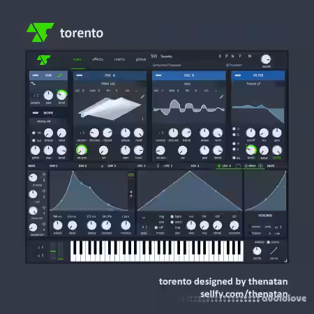 Thenatan Xfer Records Torento - Sample Pack Artwork