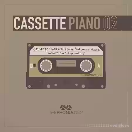 THEPHONOLOOP Cassette Piano 02 v2.0 [KONTAKT] - Sample Pack Artwork