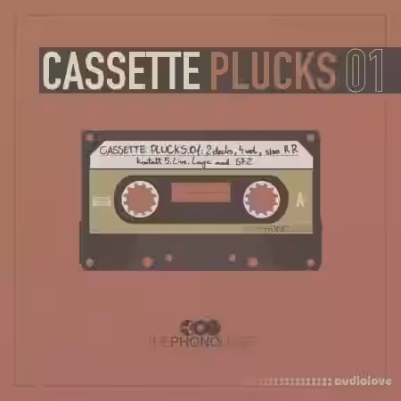 ThePhonoLoop Cassette Plucks 01 [KONTAKT] - Sample Pack Artwork