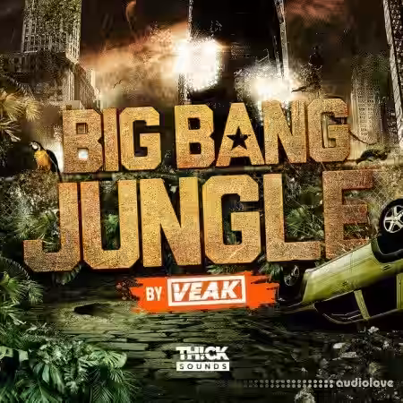 THICK Sounds Big Bang Jungle by Veak [WAV] - Sample Pack Artwork