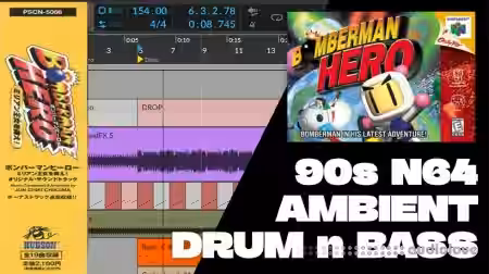 Thought-Forms 90s N64 Ambient Jungle, Redial Bomberman Hero Bitwig Project File [DAW Templates] - Sample Pack Artwork