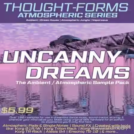 Thought-Forms Uncanny Dreams Ambient Sample Pack [WAV] - Sample Pack Artwork