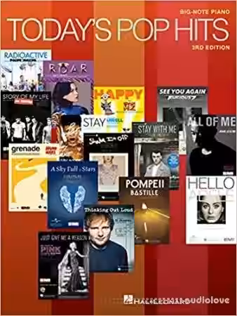 Today's Pop Hits: for Big-Note Piano - Sample Pack Artwork