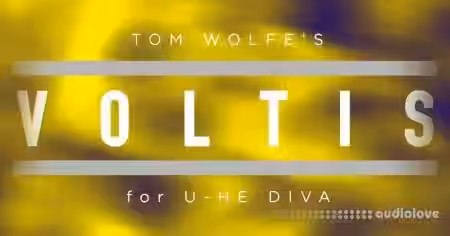 Tom Wolfe Voltis: Gritty Cinematic Presets for u-he Diva [Synth Presets] - Sample Pack Artwork