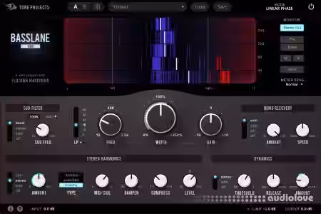 Tone Projects Basslane Pro v1.0.7 [MacOSX] - Sample Pack Artwork