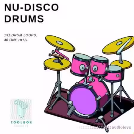 Toolbox Samples Nu-Disco Drums [WAV] - Sample Pack Artwork