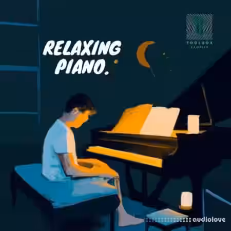 Toolbox Samples Relaxing Piano [WAV] - Sample Pack Artwork