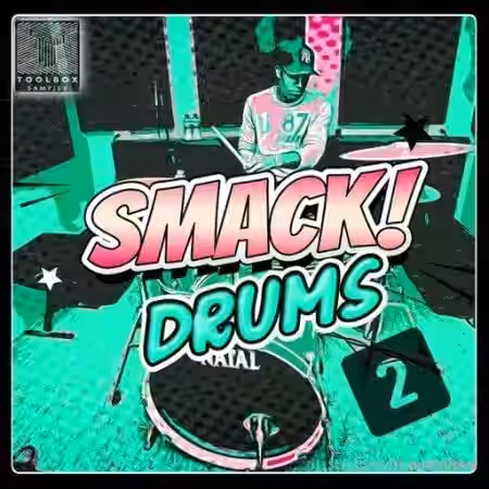 Toolbox Samples Smack! Drums Vol 2 [WAV] - Sample Pack Artwork