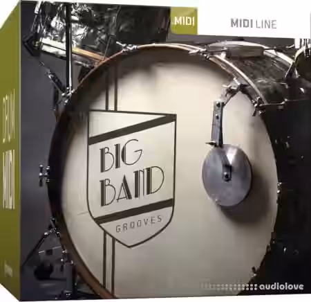 Toontrack Big Band Grooves MiDi [MiDi] [WiN, MacOSX] - Sample Pack Artwork