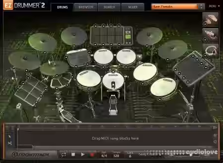 Toontrack Electronic EZX v1.5.2 [Superior Drummer, EZDrummer] [WiN, MacOSX] - Sample Pack Artwork