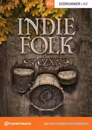 Toontrack EZdrummer EZX Indie Folk v1.5.2 [EZDrummer] - Sample Pack Artwork