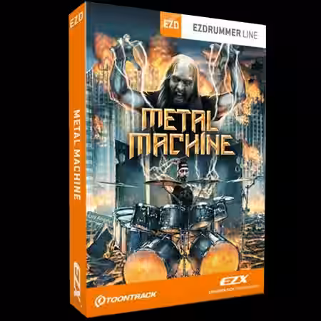 Toontrack EZX Metal Machine v1.5.2 NO INSTALL For SD3 [WiN] - Sample Pack Artwork