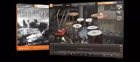 Toontrack EZX Post Rock Content and Grooves [EZDrummer] - Sample Pack Artwork