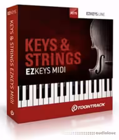 Toontrack Keys and Strings EZkeys [MiDi] [WiN, MacOSX] - Sample Pack Artwork