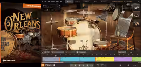 Toontrack New Orleans EZX v1.0.0 [Superior Drummer, EZDrummer] - Sample Pack Artwork