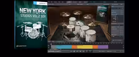 Toontrack New York Studios Vol.2 SDX v1.5.0 [Superior Drummer] - Sample Pack Artwork