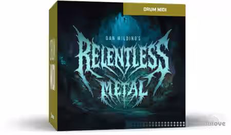 Toontrack Relentless Metal [MiDi] - Sample Pack Artwork