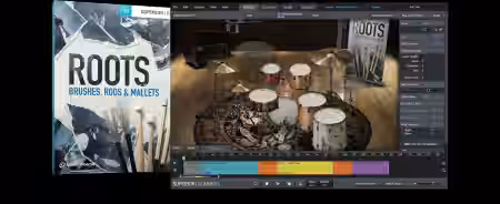 ToonTrack Roots SDX v02 Brushes Rods And Mallets v1.5.0 [Superior Drummer] - Sample Pack Artwork