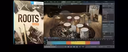 Toontrack Roots Sticks SDX v1.5 | v1.0 [Superior Drummer] - Sample Pack Artwork