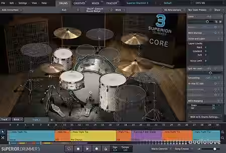 Toontrack Superior Drummer 3 SDX Factory Content [Superior Drummer] - Sample Pack Artwork