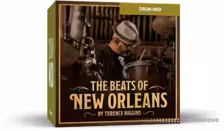 Toontrack The Beats of New Orleans MIDI [MiDi] - Sample Pack Artwork