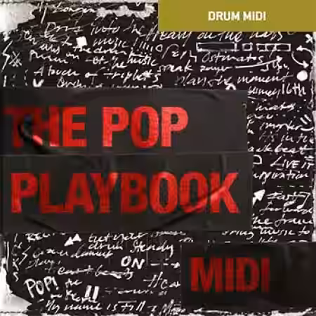 Toontrack The Pop Playbook [MiDi] - Sample Pack Artwork